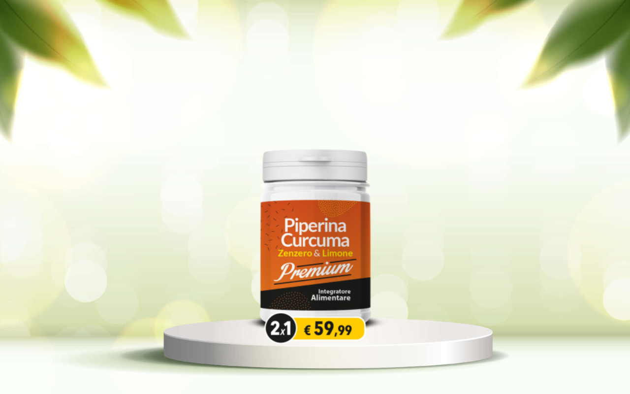 Scopri il potere detox di piperina e curcuma: ordina il tuo benessere oggi
