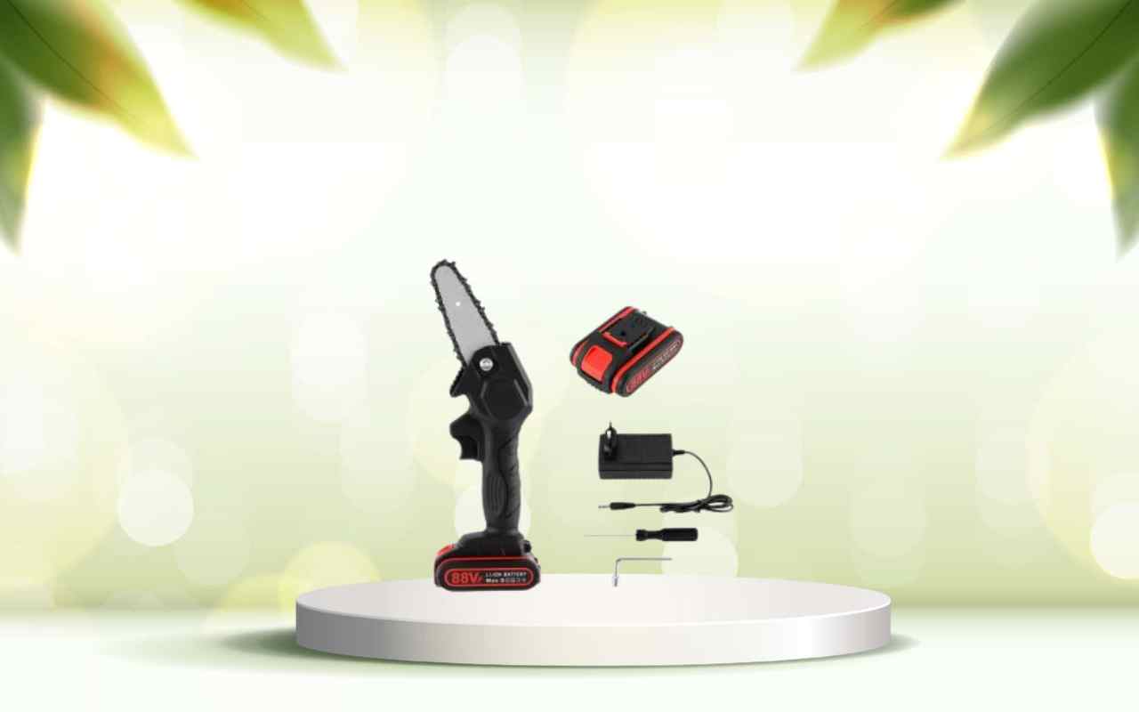 Scopri la mini motosega a batteria: rendi la potatura facile e veloce